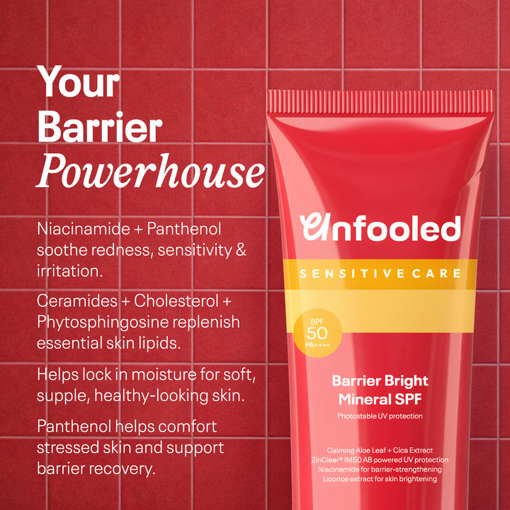 Barrier Bright Mineral SPF detail